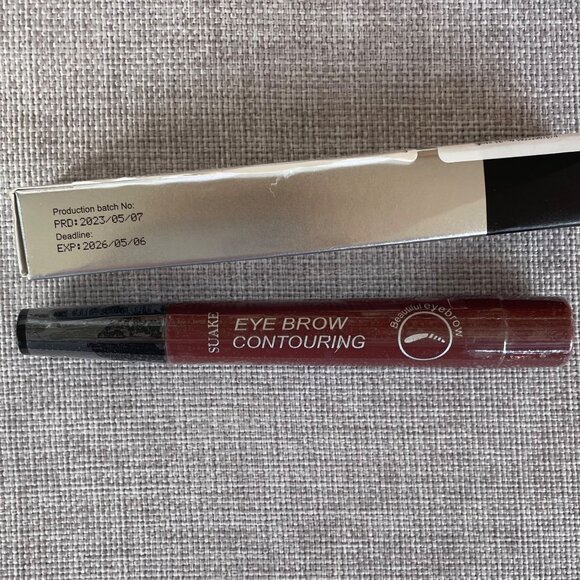 Suake 4 Headed Contouring Eyebrow Pen Waterproof Shade 3 Reddish Brown Full Size - Picture 2 of 5